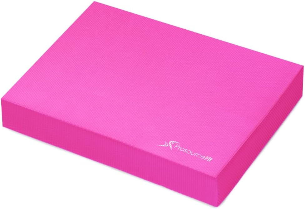 Exercise Balance Pad, Non-Slip Cushioned Foam Mat & Knee Pad for Fitness and Stability Training, Yoga, Physical Therapy