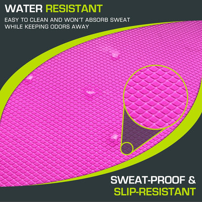 Exercise Balance Pad, Non-Slip Cushioned Foam Mat & Knee Pad for Fitness and Stability Training, Yoga, Physical Therapy