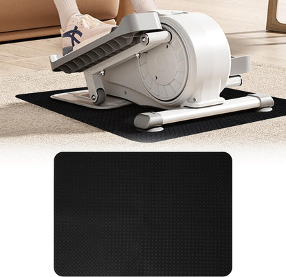 Double-Sided Non-Slip Workout Mat for Elliptical Machine, 23.6" x 17" Stepper Mat for Under Desk Ellipticals & Pedal Exercisers, Stability & Floor Protection, Vibration Plate Mat Compatible