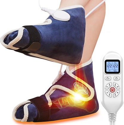 Electric Neck Heating Pad for Pain Relief, 86℉-158℉ & 30S Heating Heated Neck Wrap Warmer for Soreness Stiffness, Super Soft Heated Scarf, Neck Heat Pad, Auto Shut-Off Timer, Gifts for Women