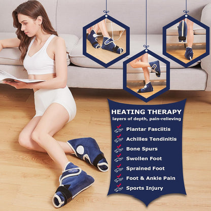 Electric Neck Heating Pad for Pain Relief, 86℉-158℉ & 30S Heating Heated Neck Wrap Warmer for Soreness Stiffness, Super Soft Heated Scarf, Neck Heat Pad, Auto Shut-Off Timer, Gifts for Women