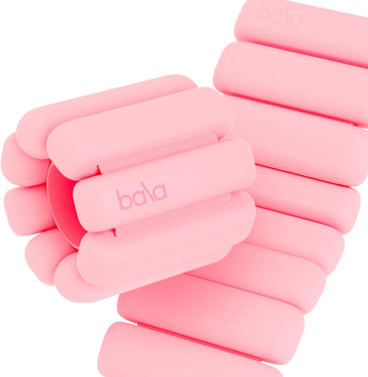 Bangles Wrist & Ankle Weights for Women & Men - Adjustable Weighted Bands - Soft Silicone Arm & Leg Weights for Pilates, Yoga, Walking, Barre, Home Workout & Strength Training Exercise