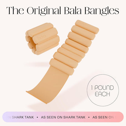 Bangles Wrist & Ankle Weights for Women & Men - Adjustable Weighted Bands - Soft Silicone Arm & Leg Weights for Pilates, Yoga, Walking, Barre, Home Workout & Strength Training Exercise