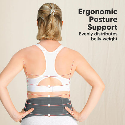 Pregnancy Belly Bands for Pregnant Women,1pk (Classic Ivory, M/L) | Soft, Breathable, Maternity Belly Support Band, Easy Adjustable Maternity Belt for Back, Pelvic Support, Comfortable