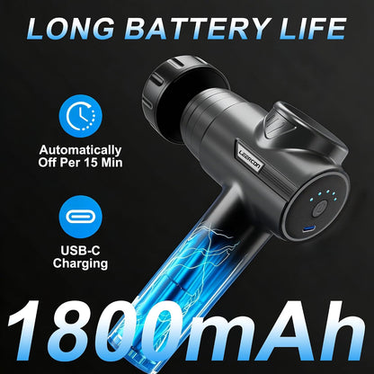 Massage Gun Deep Tissue Mini Muscle Massager for Pain Relief, Blue