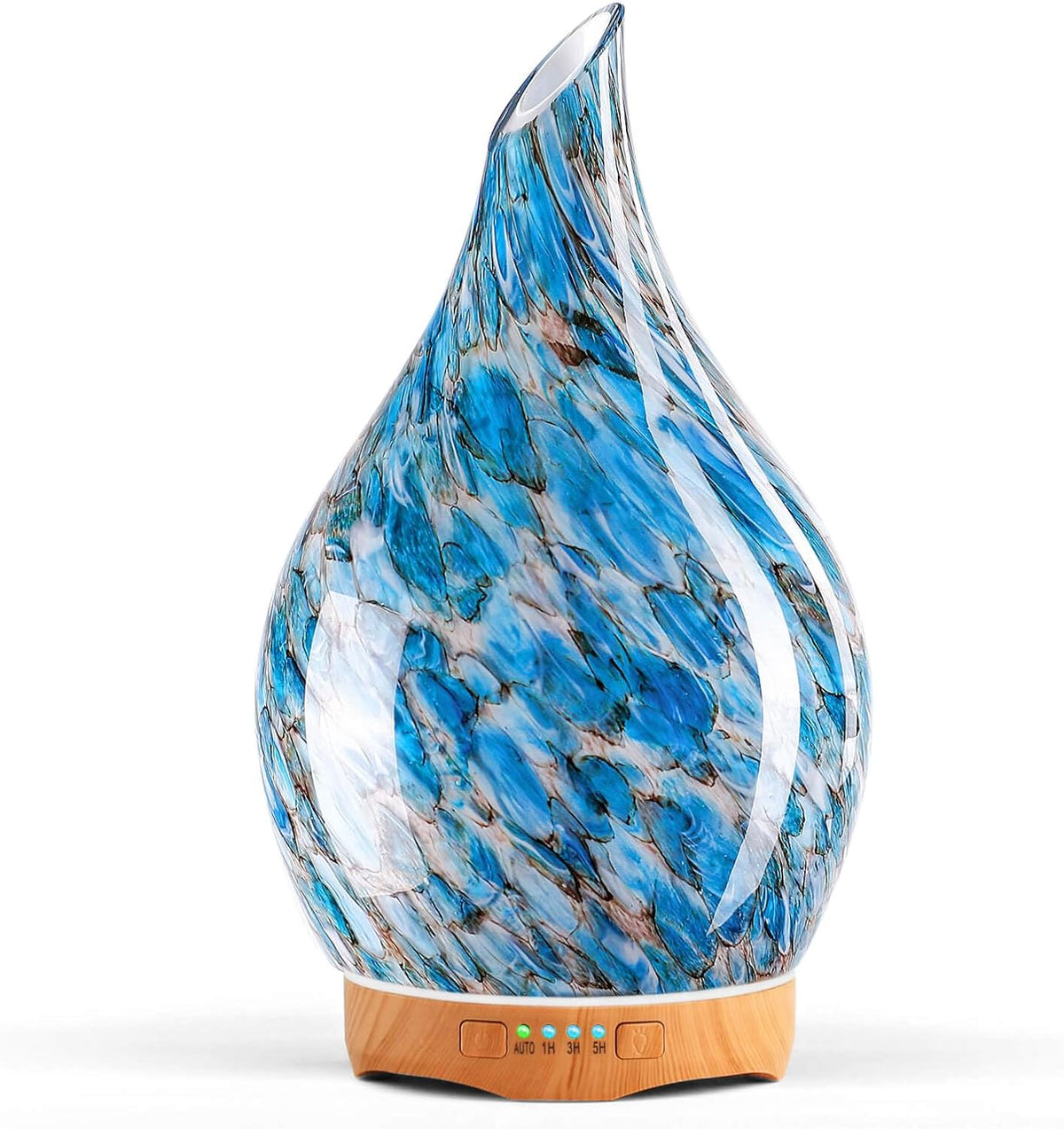 Essential Oil Diffuser 280ml Handmade Glass Diffuser 7H Runtime