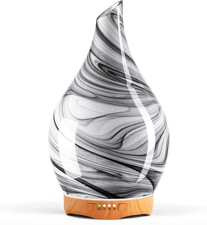 Essential Oil Diffuser 280ml Handmade Glass Diffuser 7H Runtime
