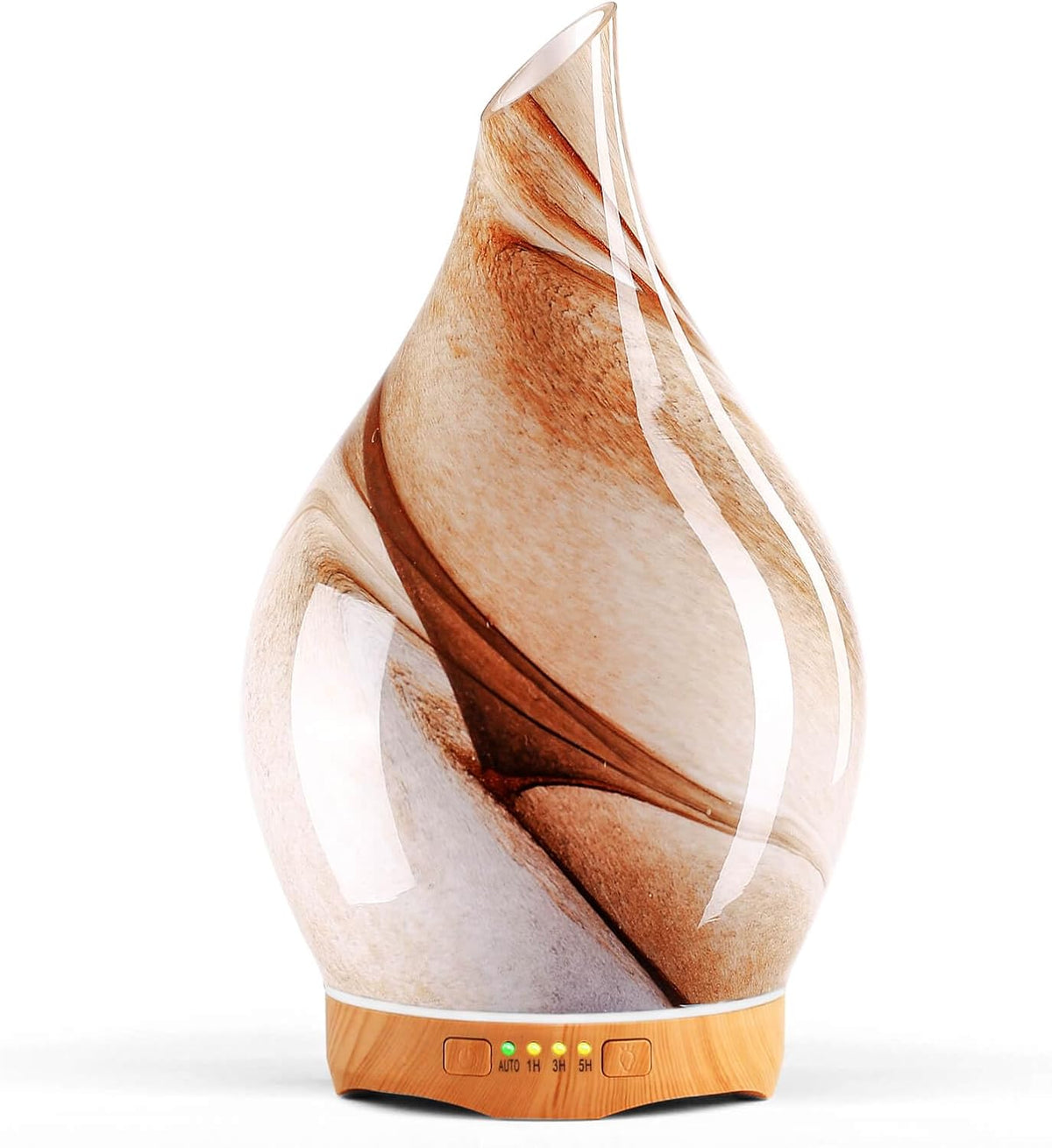 Essential Oil Diffuser 280ml Handmade Glass Diffuser 7H Runtime