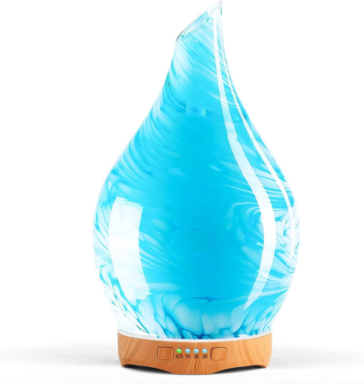 Essential Oil Diffuser 280ml Handmade Glass Diffuser 7H Runtime