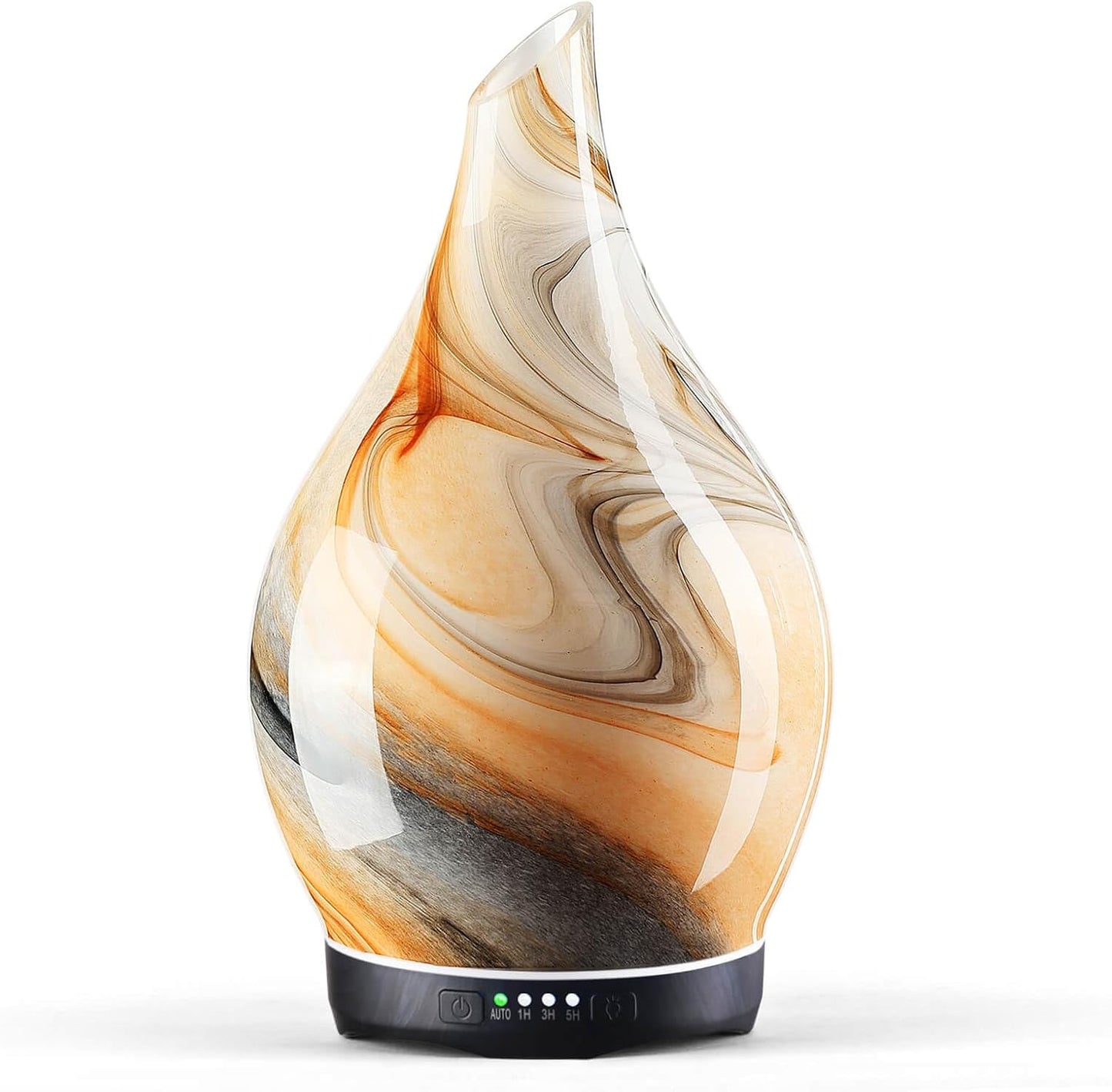Essential Oil Diffuser 280ml Handmade Glass Diffuser 7H Runtime