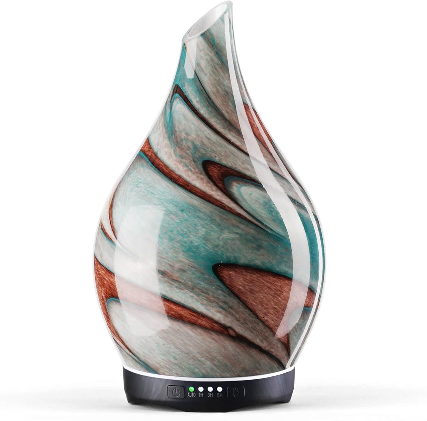Essential Oil Diffuser 280ml Handmade Glass Diffuser 7H Runtime