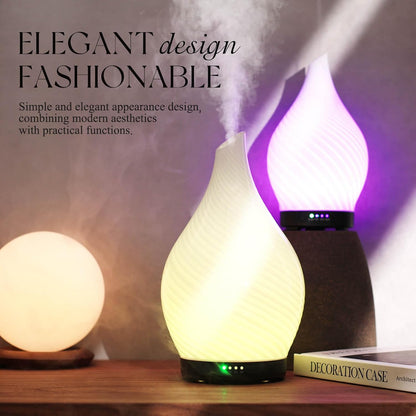 Essential Oil Diffuser 280ml Handmade Glass Diffuser 7H Runtime