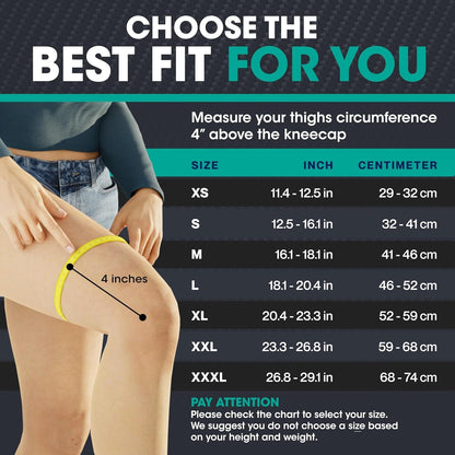 Compression Knee Brace for Women & Men - 2 Pack Knee Brace for Women Running Knee Pain, Knee Support Compression Sleeve, Workout Sports Knee Braces for Meniscus Tear ACL & Arthritis Pain Relief