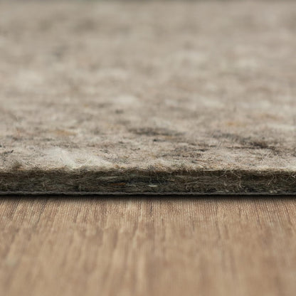 Non Slip Rug Pad 3' x 5'- 1/4" Thick Felt + Latex Rubber Gripper - Dual Surface Cushion for Hardwood, Carpet, Tile Floors, Made in USA - Colors B