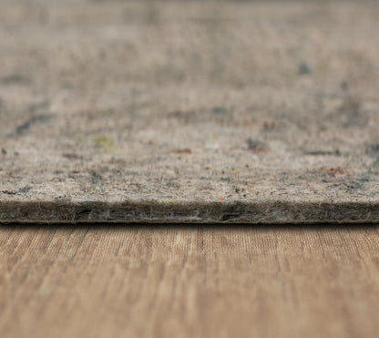 Non Slip Rug Pad 3' x 5'- 1/4" Thick Felt + Latex Rubber Gripper - Dual Surface Cushion for Hardwood, Carpet, Tile Floors, Made in USA - Colors B