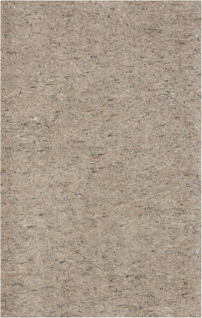 Non Slip Rug Pad 3' x 5'- 1/4" Thick Felt + Latex Rubber Gripper - Dual Surface Cushion for Hardwood, Carpet, Tile Floors, Made in USA - Colors B