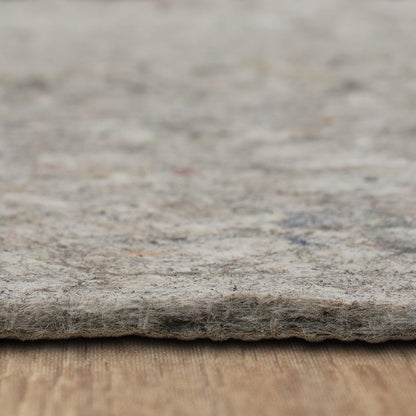 Non Slip Rug Pad 3' x 5'- 1/4" Thick Felt + Latex Rubber Gripper - Dual Surface Cushion for Hardwood, Carpet, Tile Floors, Made in USA - Colors B