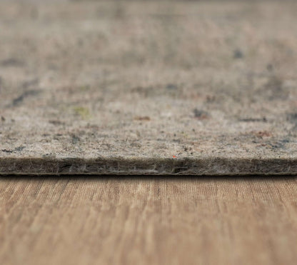 Non Slip Rug Pad 3' x 5'- 1/4" Thick Felt + Latex Rubber Gripper - Dual Surface Cushion for Hardwood, Carpet, Tile Floors, Made in USA - Colors B