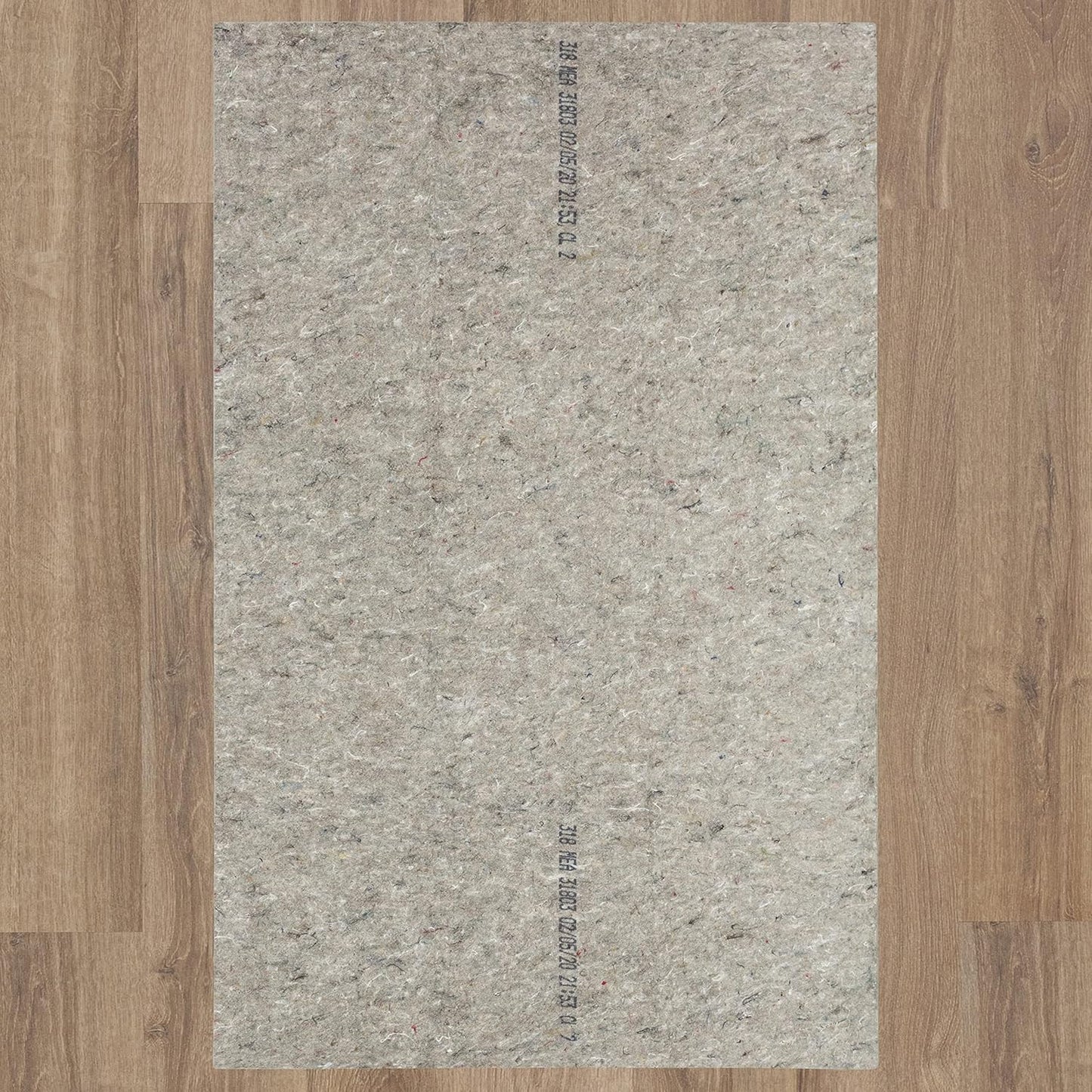 Non Slip Rug Pad 3' x 5'- 1/4" Thick Felt + Latex Rubber Gripper - Dual Surface Cushion for Hardwood, Carpet, Tile Floors, Made in USA - Colors B
