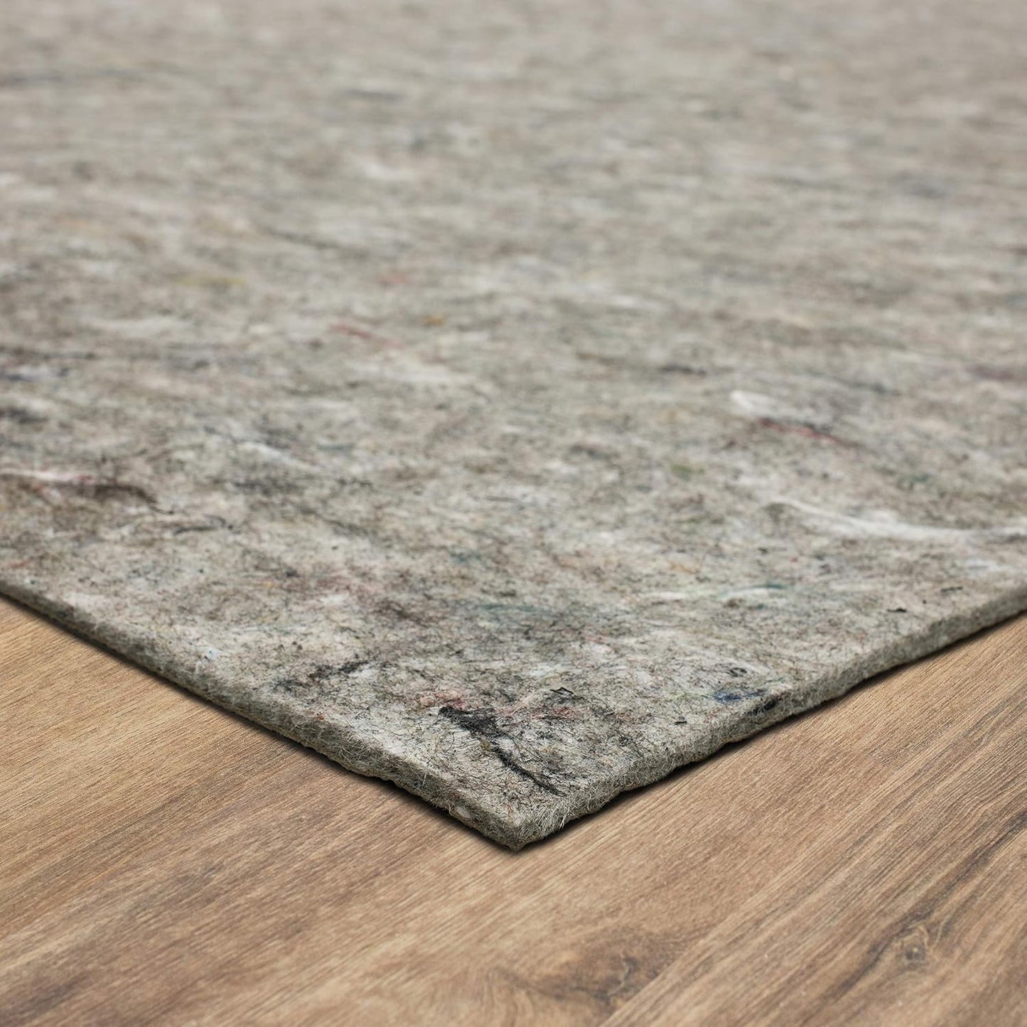 Non Slip Rug Pad 3' x 5'- 1/4" Thick Felt + Latex Rubber Gripper - Dual Surface Cushion for Hardwood, Carpet, Tile Floors, Made in USA - Colors B
