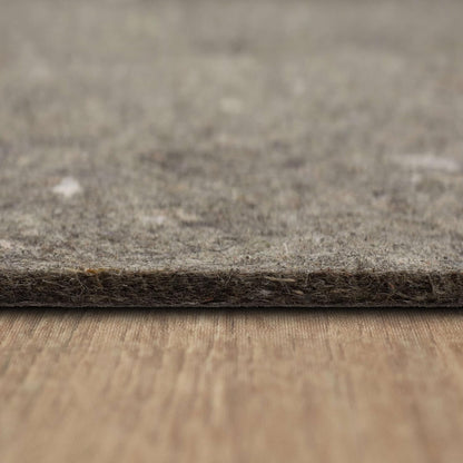 Non Slip Rug Pad 3' x 5'- 1/4" Thick Felt + Latex Rubber Gripper - Dual Surface Cushion for Hardwood, Carpet, Tile Floors, Made in USA - Colors B