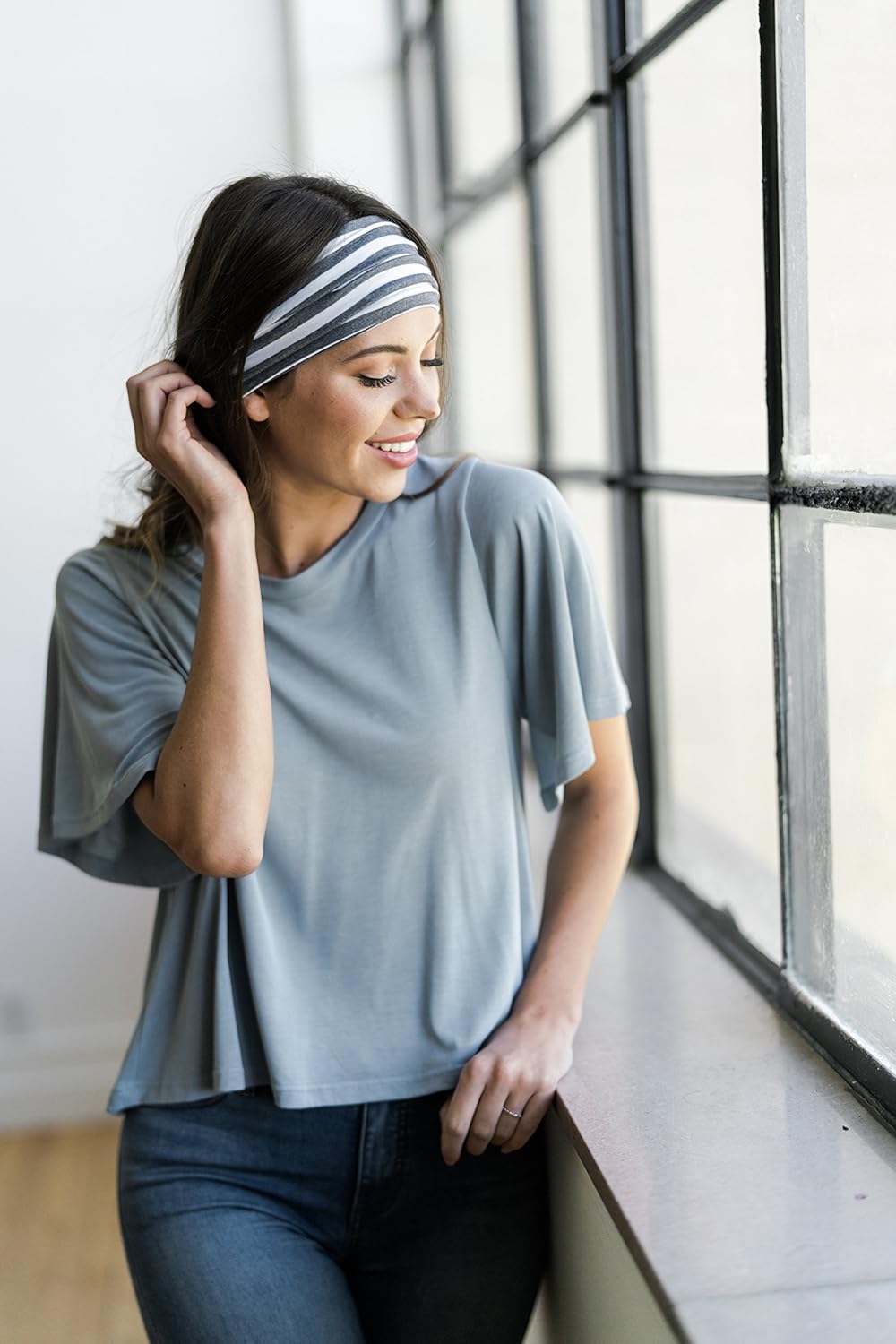 Wide Workout Headbands for Women – Non-Slip Sweatbands for Gym, Running & Yoga