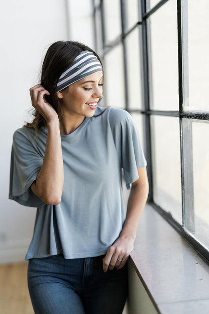 Wide Workout Headbands for Women – Non-Slip Sweatbands for Gym, Running & Yoga