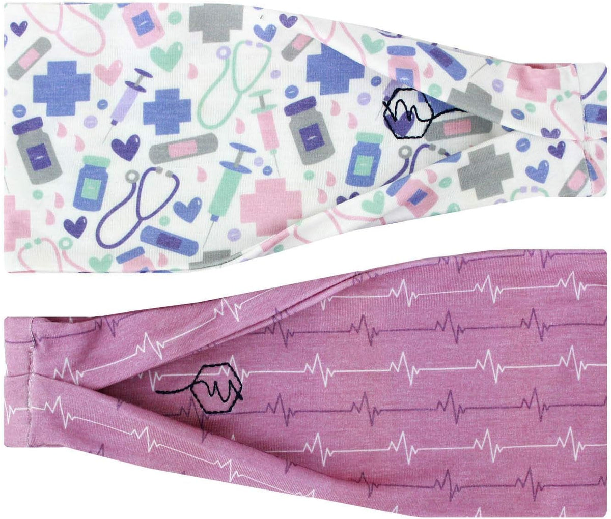 Wide Workout Headbands for Women – Non-Slip Sweatbands for Gym, Running & Yoga