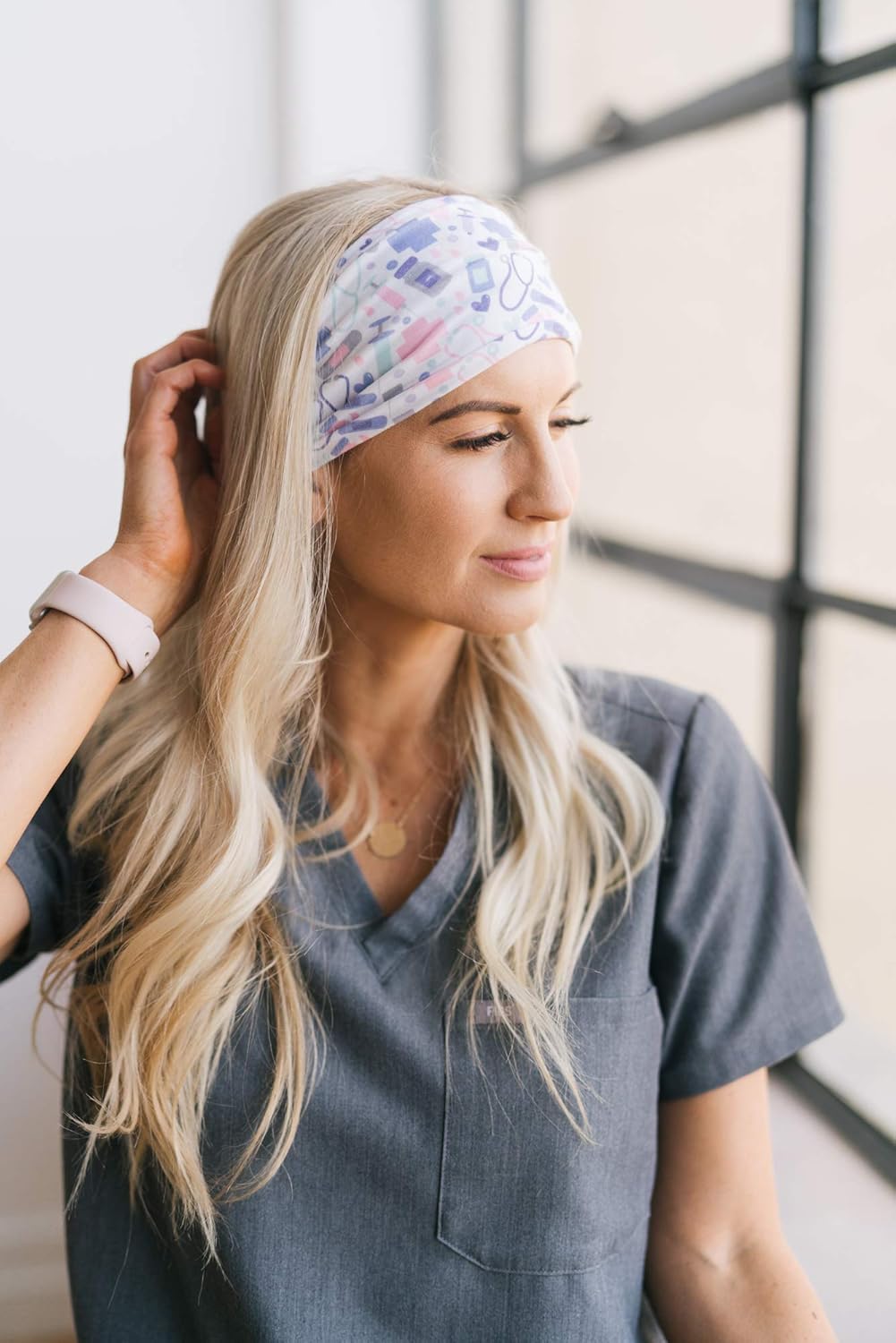 Wide Workout Headbands for Women – Non-Slip Sweatbands for Gym, Running & Yoga
