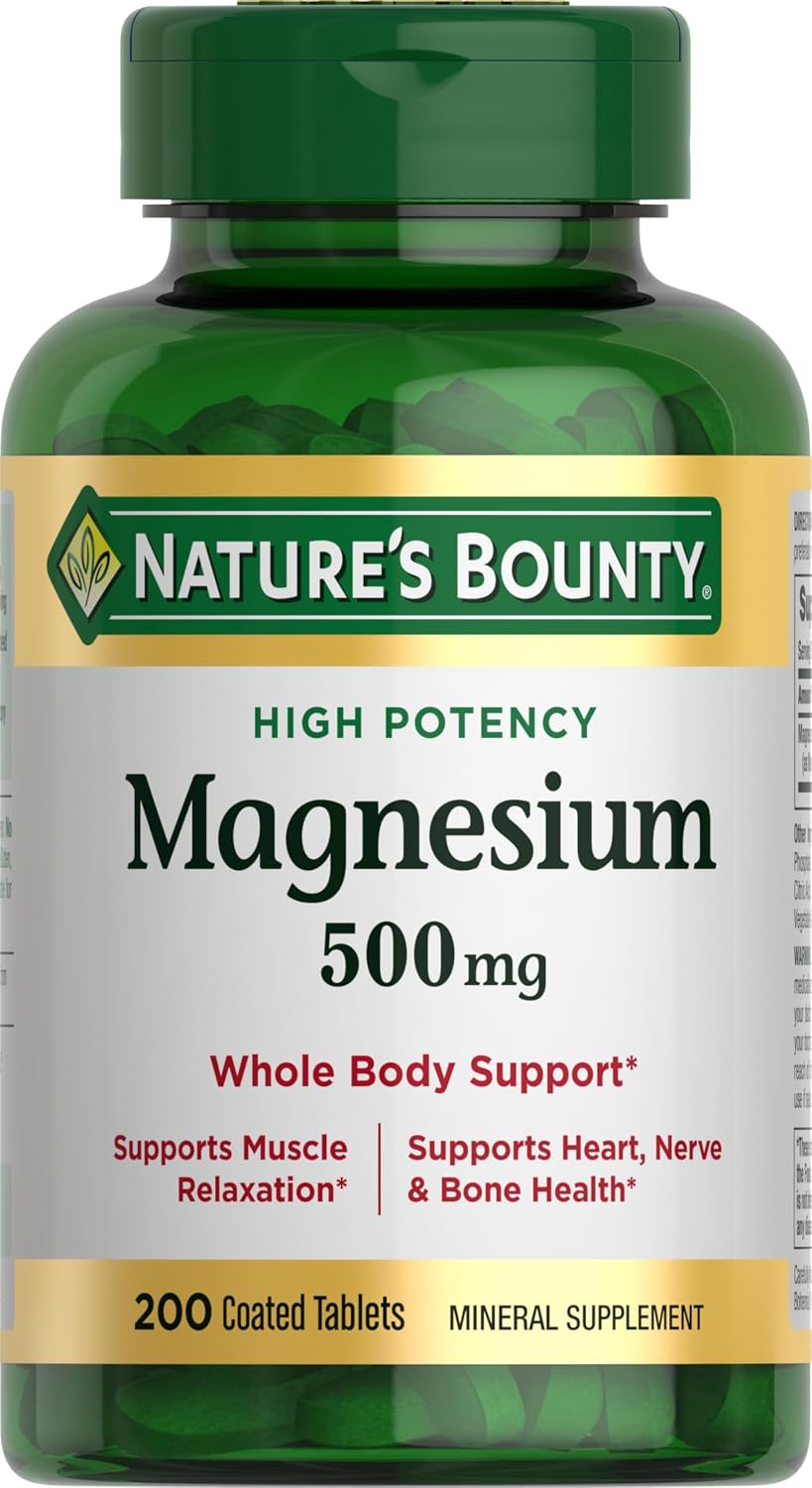 Magnesium 500 mg Tablets (Pack of 1)