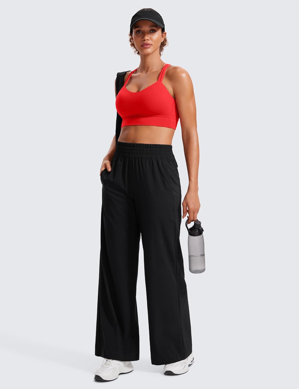 Softness Mold Butterluxe Sports Bras | Molded Cup, Light Support, Yoga, Extremely Soft, Longline, Strappy Back, Scoop Neck, for Women
