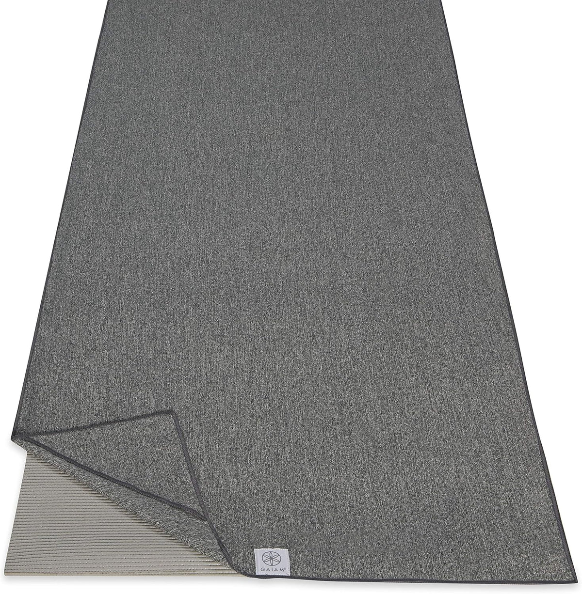 Yoga Towel - Mat Sized Active Dry Non Slip Moisture Wicking Sweat Absorbent Microfiber Hot Yoga Towel for Women & Men | Stay-Put Corner Pockets (70" Long x 26" Wide)