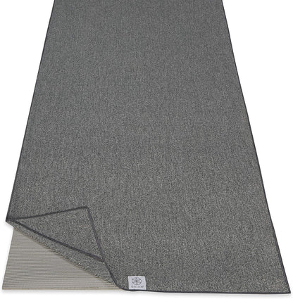 Yoga Towel - Mat Sized Active Dry Non Slip Moisture Wicking Sweat Absorbent Microfiber Hot Yoga Towel for Women & Men | Stay-Put Corner Pockets (70" Long x 26" Wide)