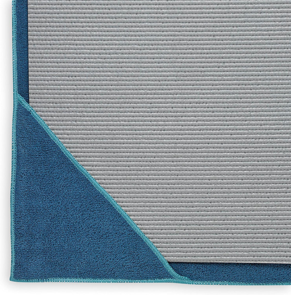 Yoga Towel - Mat Sized Active Dry Non Slip Moisture Wicking Sweat Absorbent Microfiber Hot Yoga Towel for Women & Men | Stay-Put Corner Pockets (70" Long x 26" Wide)