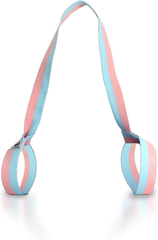 Yoga Mat Strap Adjustable Carrier for All Yoga Mats, 2 Sizes | Extra Thick Cotton Blend |16+ colors are available | Fits Most Yoga Mats | Soft Woven Texture | Comfortable Shoulder Carry