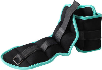 Ankle Weights - Ankle Weight Pair 10 Weight and Bundle Options - 0.5 to 8 lbs. Each (Set of 2) Adjustable Straps – Comfortable, Breathable, Moisture Absorbent Weight Straps for Men and Women