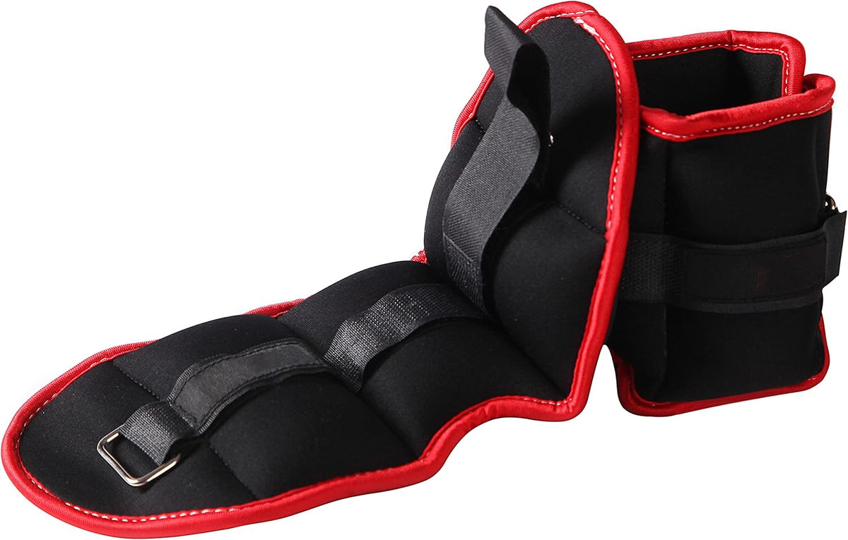 Ankle Weights - Ankle Weight Pair 10 Weight and Bundle Options - 0.5 to 8 lbs. Each (Set of 2) Adjustable Straps – Comfortable, Breathable, Moisture Absorbent Weight Straps for Men and Women