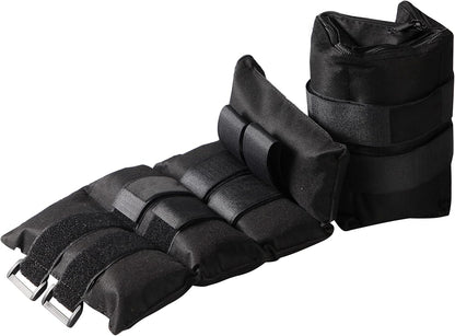 Ankle Weights - Ankle Weight Pair 10 Weight and Bundle Options - 0.5 to 8 lbs. Each (Set of 2) Adjustable Straps – Comfortable, Breathable, Moisture Absorbent Weight Straps for Men and Women