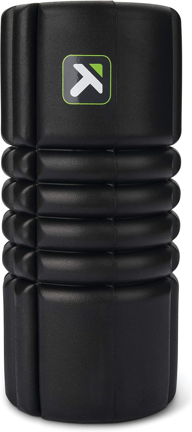 Therapy Grid Travel Foam Roller for Exercise, Deep Tissue Massage and Muscle Recovery (10-Inch)