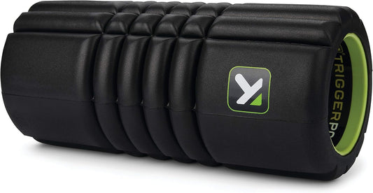 Therapy Grid Travel Foam Roller for Exercise, Deep Tissue Massage and Muscle Recovery (10-Inch)