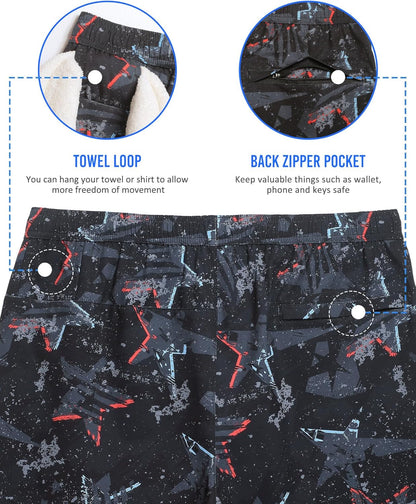 Mens 5" Gym Running Shorts for Men 2 in 1 Quick Dry Workout Athletic Shorts
