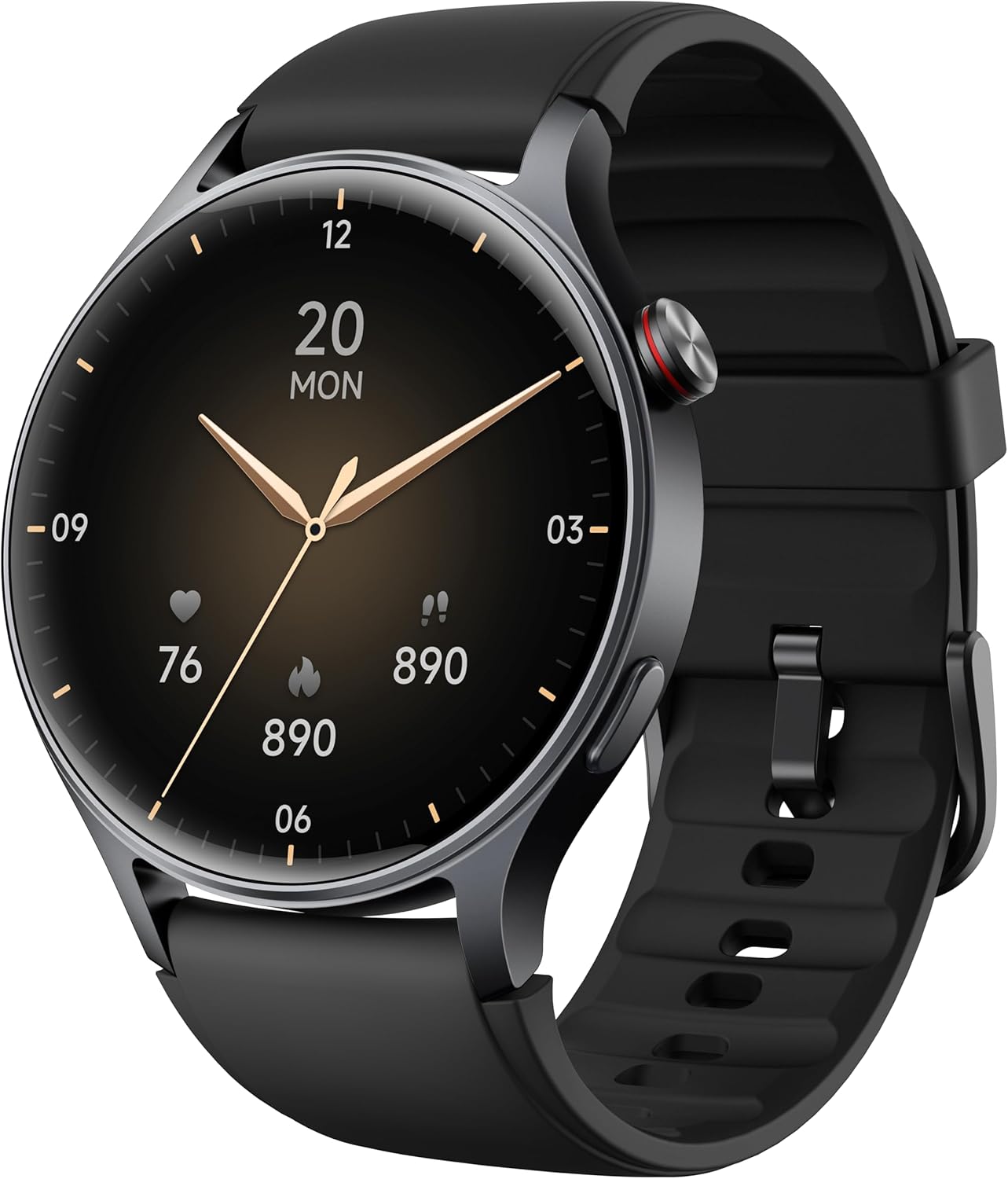 Smart Watch for Women, Answer/Make Call, 1.32'' AMOLED Ultra-Clear Screen Fitness Tracker with Heart Rate/Sleep/SpO2 Monitor, Smartwatch for iPhone/Samsung/Android, 110+ Sport Modes, 3ATM Waterproof