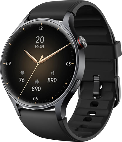Smart Watch for Women, Answer/Make Call, 1.32'' AMOLED Ultra-Clear Screen Fitness Tracker with Heart Rate/Sleep/SpO2 Monitor, Smartwatch for iPhone/Samsung/Android, 110+ Sport Modes, 3ATM Waterproof