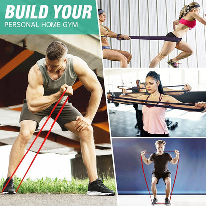 Resistance Band, Pull Up Bands, Pull Up Assistance Bands, Workout Bands, Exercise Bands, Resistance Bands Set for Legs, Working Out, Muscle Training, Physical Therapy, Shape Body, Men Women
