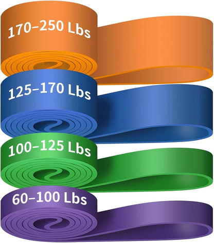 Resistance Band, Pull Up Bands, Pull Up Assistance Bands, Workout Bands, Exercise Bands, Resistance Bands Set for Legs, Working Out, Muscle Training, Physical Therapy, Shape Body, Men Women