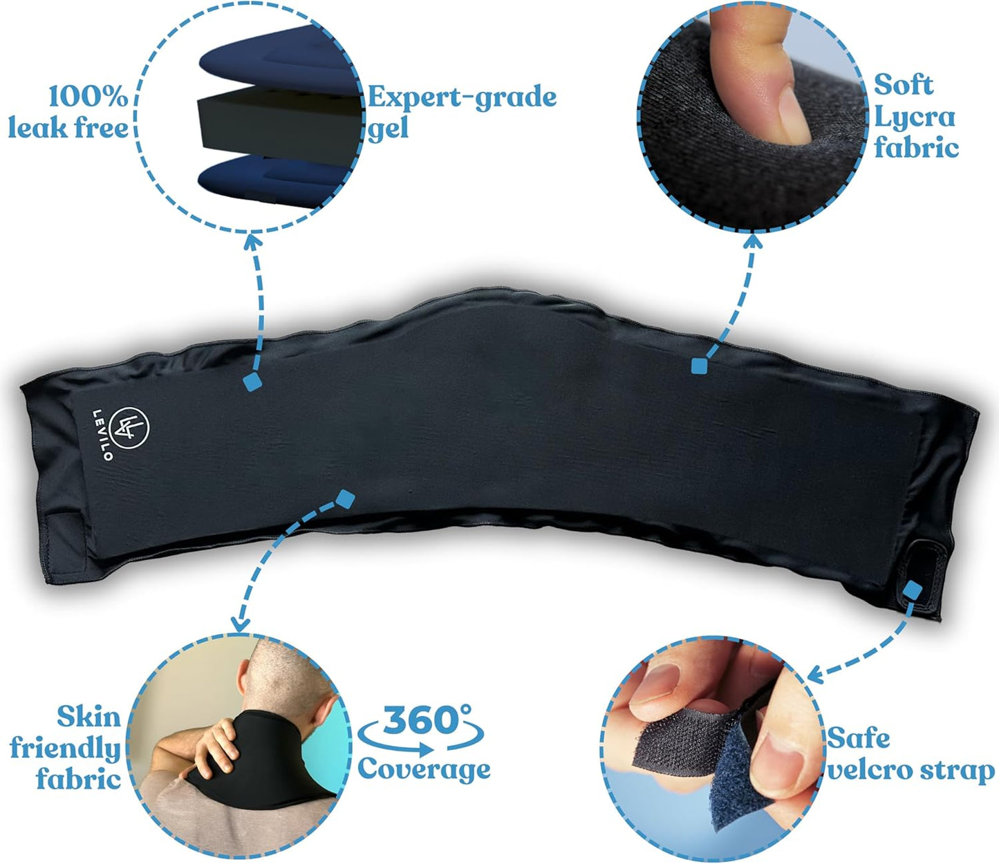 Ice Pack for Neck and Shoulders – Hot & Cold Therapy – Neck Ice Pack