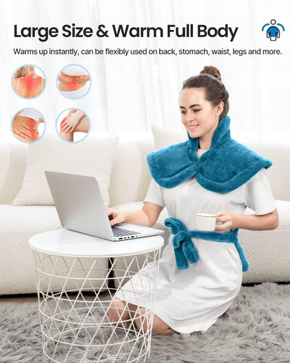 Heating Pad for Back, Gift for Women & Men, FSA Eligible HSA