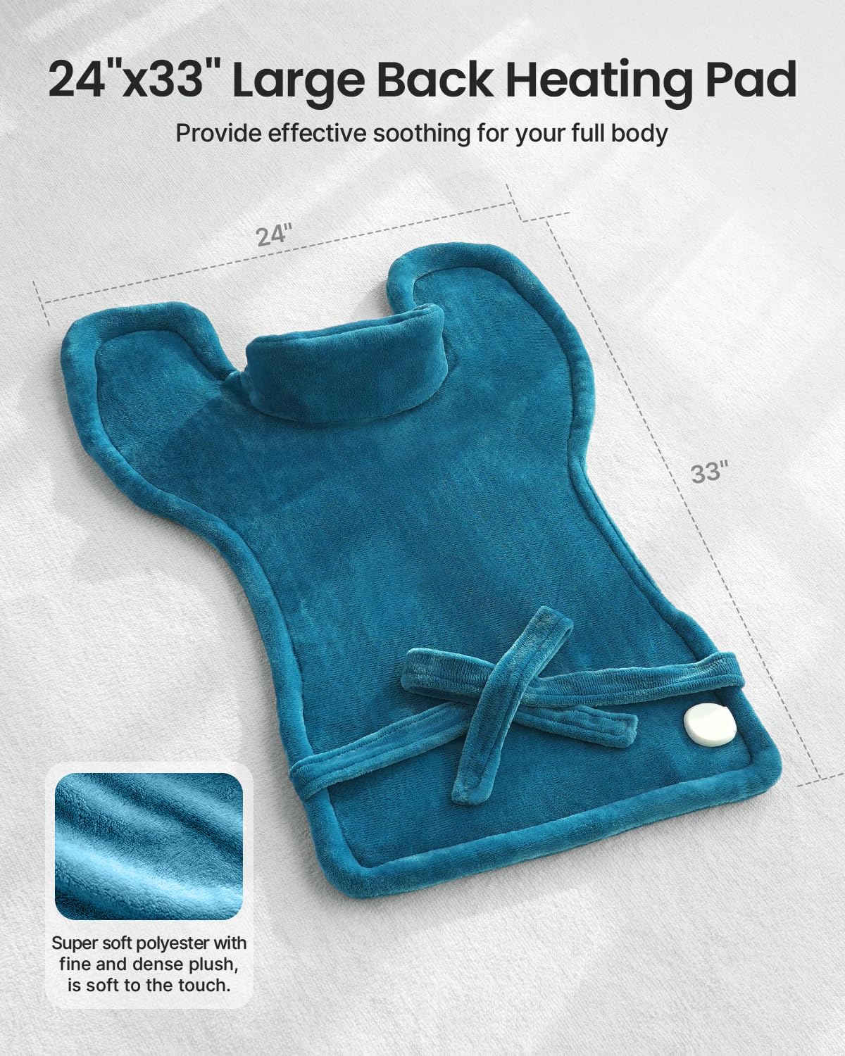Heating Pad for Back, Gift for Women & Men, FSA Eligible HSA