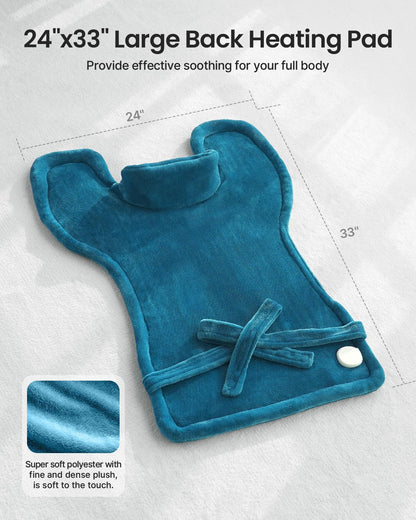 Heating Pad for Back, Gift for Women & Men, FSA Eligible HSA