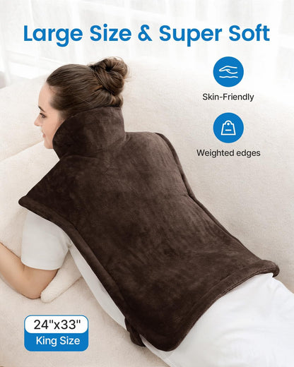Heating Pad for Back, Gift for Women & Men, FSA Eligible HSA